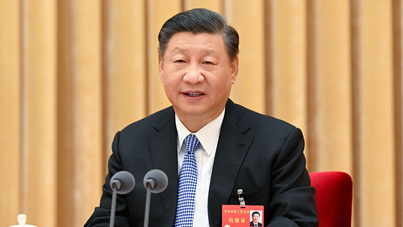 習近平在中央農(nóng)村工作會議上強調(diào) 錨定建設農(nóng)業(yè)強國目標 切實抓好農(nóng)業(yè)農(nóng)村工作